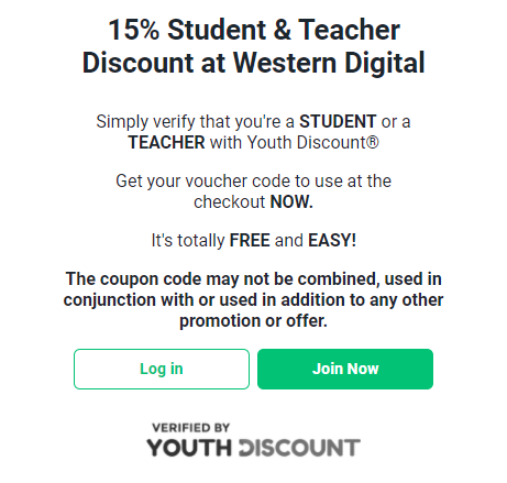 Western Digital Educational Discount